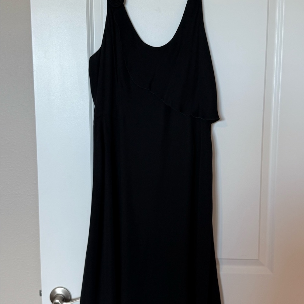Vintage Armani Collezioni Black Sleeveless Dress